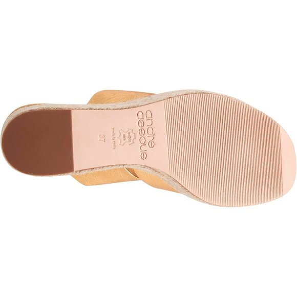 André Assous Pilar Platform Wedge Sandal from Genuine Leather - Picture 7 of 9